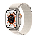 Apple Watch Ultra GPS + Cellular Titanium Starlight Alpine Loop 49 mm - S