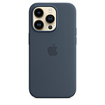 Funda de silicona Apple con MagSafe Azul tempestad iPhone 14 Pro