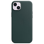 Apple Leather Case with MagSafe Vert foret Apple iPhone 14 Plus
