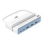 Hub USB-C HyperDrive 5 en 1 para iMac de 24" - Blanco