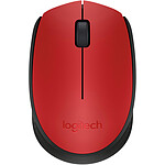 Logitech M171 Wireless Mouse (Rojo)