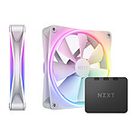 NZXT F140 RGB Duo Double Pack (Blanc)