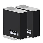 GoPro Pack de 2 Batteries Enduro rechargeables HERO11 / HERO10 / HERO9 Black