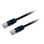 Textorm Câble RJ45 CAT 5E UTP - mâle/mâle - 0.5 m - Noir