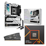 Kit Upgrade PC AMD Ryzen 9 7900X 32 Go ASUS ROG STRIX X670E-A GAMING WIFI 