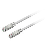 Textorm Câble RJ45 CAT 6 UTP - mâle/mâle - 0.5 m - Blanc