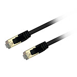 Textorm Câble RJ45 CAT 8.1 F/FTP - mâle/mâle - 1 m - Noir