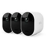 Arlo Pro 5 Spotlight - Pack 3 Caméras 2K+ HDR - Blanc (VMC4360P-200EUS)