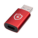 Adaptador bloqueador de datos MicroConnect Safe Charge USB-A a C