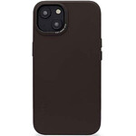 DECODED Leather Case for iPhone 14 Plus Brown