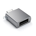 SATECHI Adaptador USB-C macho a USB-A 3.0 hembra - Gris