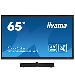 iiyama 65" LED - ProLite TE6514MIS-B1AG + barra A/V de videoconferencia iiyama UC CAM120ULB-1