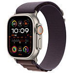 Apple Watch Ultra 2 GPS + Cellular Titanium Case Indigo Alpine Loop 49 mm - S