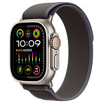 Apple Watch Ultra 2 GPS + Cellular Titanium Case Blue/Black Trail Loop 49 mm - S/M