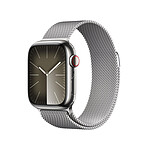 Apple Watch Series 9 GPS + Cellular Stainless Steel Silver Milanese Loop 41 mm