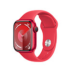 Apple Watch Series 9 GPS + Cellular Aluminio (PRODUCT)RED Correa deportiva S/M 41 mm