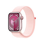 Apple Watch Series 9 GPS + Cellular Aluminium Rose Boucle Sport 41 mm