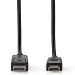 Nedis Câble DisplayPort mâle vers HDMI mâle (2 m) - CCGL37101BK20