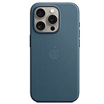 Apple FineWoven with MagSafe Bleu Pacifique Apple iPhone 15 Pro