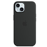 Apple Silicone Case with MagSafe Noir Apple iPhone 15