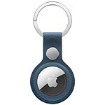 Apple AirTag FineWoven Key Ring Bleu Pacifique
