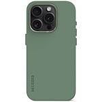 DECODED Coque Silicone Vert iPhone 15 Pro Max