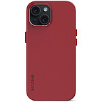 DECODED Coque Silicone Rouge iPhone 15 Plus