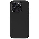 DECODED Coque Silicone Noir iPhone 15 Pro
