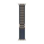 Apple Boucle Alpine Bleu pour Apple Watch 49 mm - L