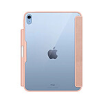 QDOS Etui Folio Muse pour iPad Air 10.9" - Transparent Rose