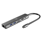 Mobility Lab Hub Adapter USB-C 7-en-1 avec Power Delivery 100W