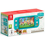 Nintendo Switch Lite (Turquesa) + Animal Crossing: Nuevos Horizontes (Méli et Mélo Hawai)
