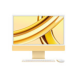 CONTEXTApple iMac M3 (2023) 24" 8GB 256GB Amarillo (Z19F-FR-MKPN)[ :iMac. El mejor ordenador todo en uno del mundo vuelve impulsado por el chip M3. Con su sublime pantalla de 24 pulgadas en un diseño icónico, y una cámara, micrófonos y altavoces excepcionales, el iMac es ideal tanto para trabajar co