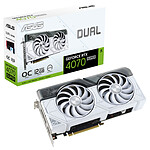 ASUS Dual GeForce RTX 4070 SUPER White OC Edition 12G