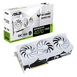ASUS TUF Gaming GeForce RTX 4070 Ti SUPER White OC Edition 16GB