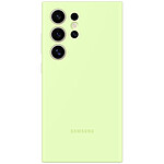 Samsung Galaxy S24 Ultra Light Green Silicone Cover
