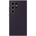 Samsung Galaxy S24 Ultra Dark Purple Silicone Cover