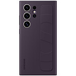 Samsung Coque Silicone Lanière Violet Galaxy S24 Ultra