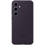 Samsung Galaxy S24+ Cover in silicone viola scuro