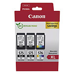 Canon PG-575XLx2 + CL-576XL - Multipack (Noir et Couleur)