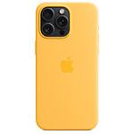 Funda de silicona con MagSafe Rayon de Soleil Apple iPhone 15 Pro Max
