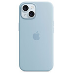 Apple Silicone Case with MagSafe Bleu Clair Apple iPhone 15