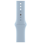 Apple Bracelet Sport Bleu Clair pour Apple Watch 45 mm - M/L