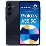 Samsung Galaxy A55 5G Bleu Nuit (8 Go / 128 Go) - Reconditionné