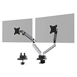 Durable Select Plus monitor support for 2 screens with double fixing system