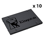 Kingston SSD A400 480 Go (x 10)