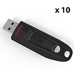 Chiave SanDisk Ultra USB 3.0 16 GB (x 10)