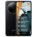 Xiaomi Redmi A3 Noir (4 Go / 128 Go) + Pochette