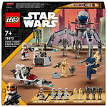 LEGO Star Wars 75372 Pack de batalla de soldados clon y droides de batalla.