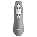 Logitech R500s Mando a distancia láser para presentaciones (Gris medio).